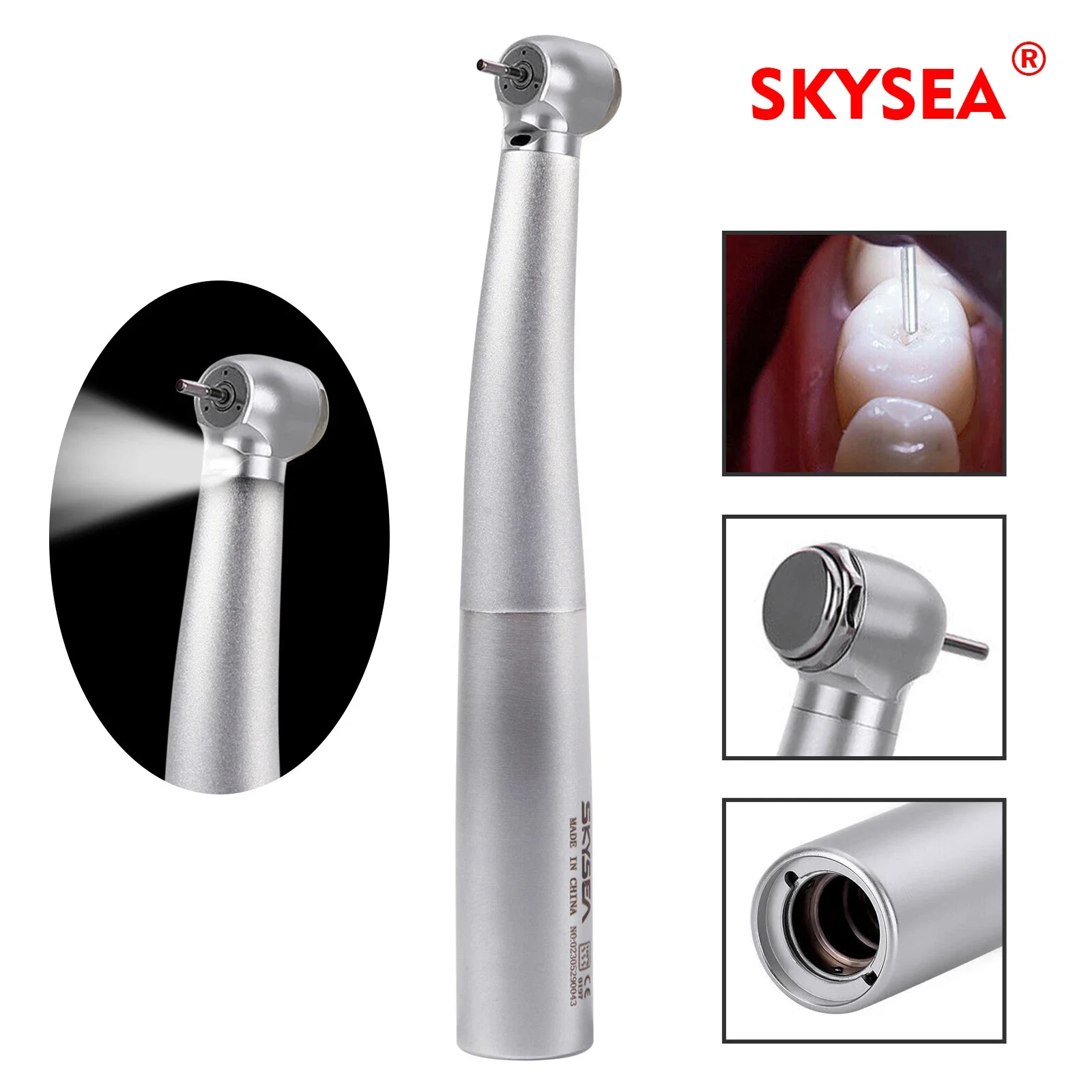 Dental Fiber Optic Led Turbine High Speed Handstück Standard Triple Fit KAVO MULTIflex Schnellkupplung