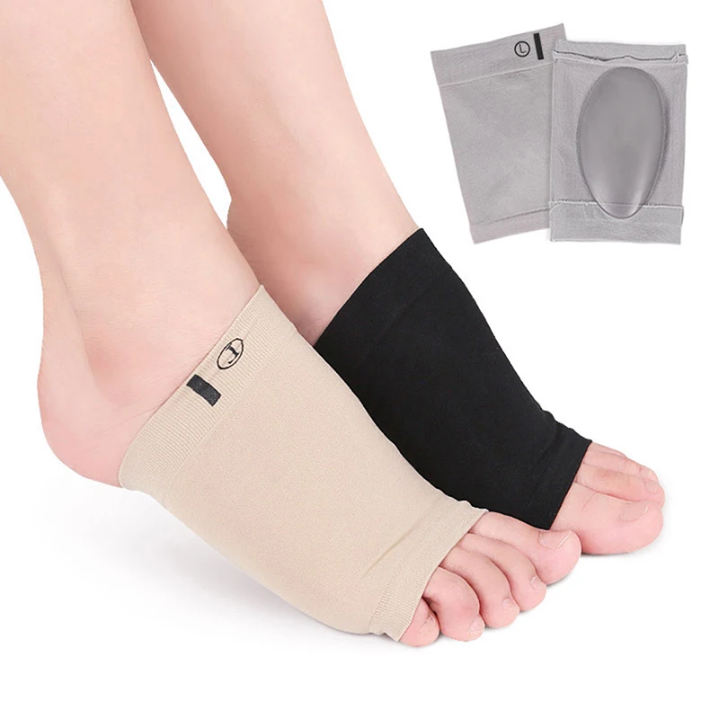 Arch Support Insoles Plantar Fasciitis Heel Spurs Strap Foot Care Flat Feet Relieve Pain Sleeve Socks Orthotic Insoles Pad 1Pair