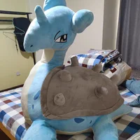 38cm Lapras Pokemon Plush Toys Anime Doll Cute Ornament Pokémon Cartoon Stuffed Plushie Pillow Gift for Children Christmas 2
