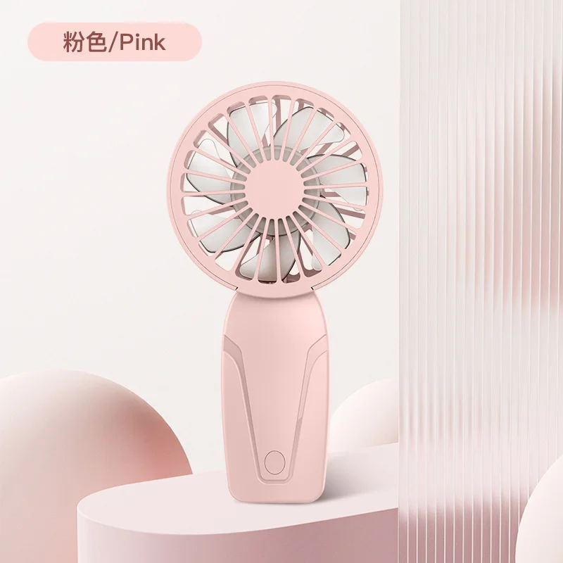 

New Mini Portable Fans Handheld USB Rechargeable Fan Air Cooler Outdoor Travel Hand Fans Ventilation Fan