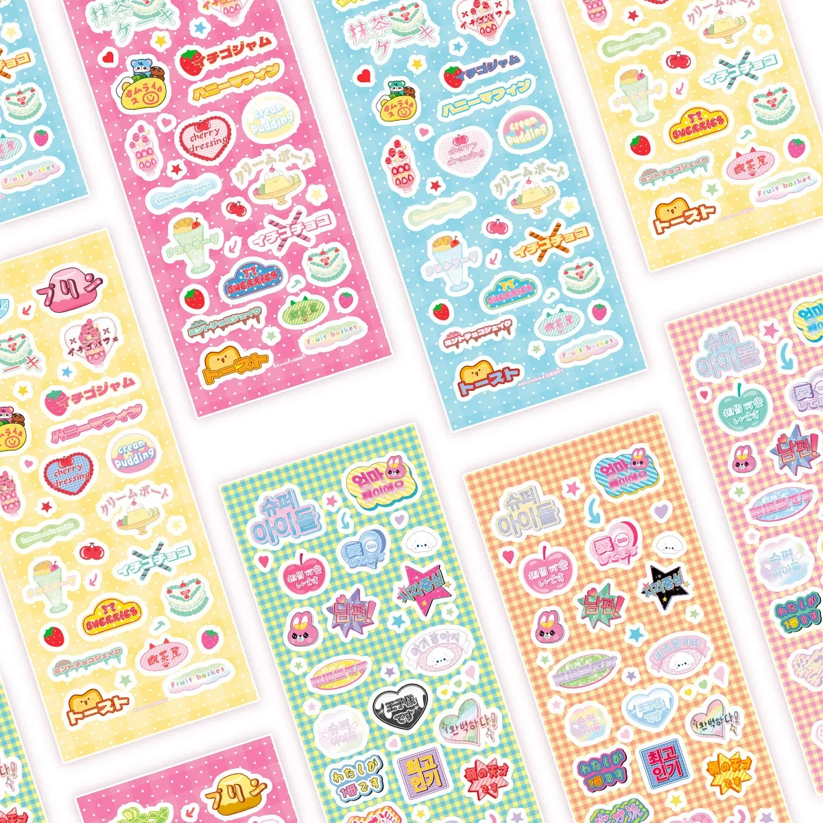 

Поддержка текста серии наклеек справочника Guka корейские милые Мультяшные наклейки