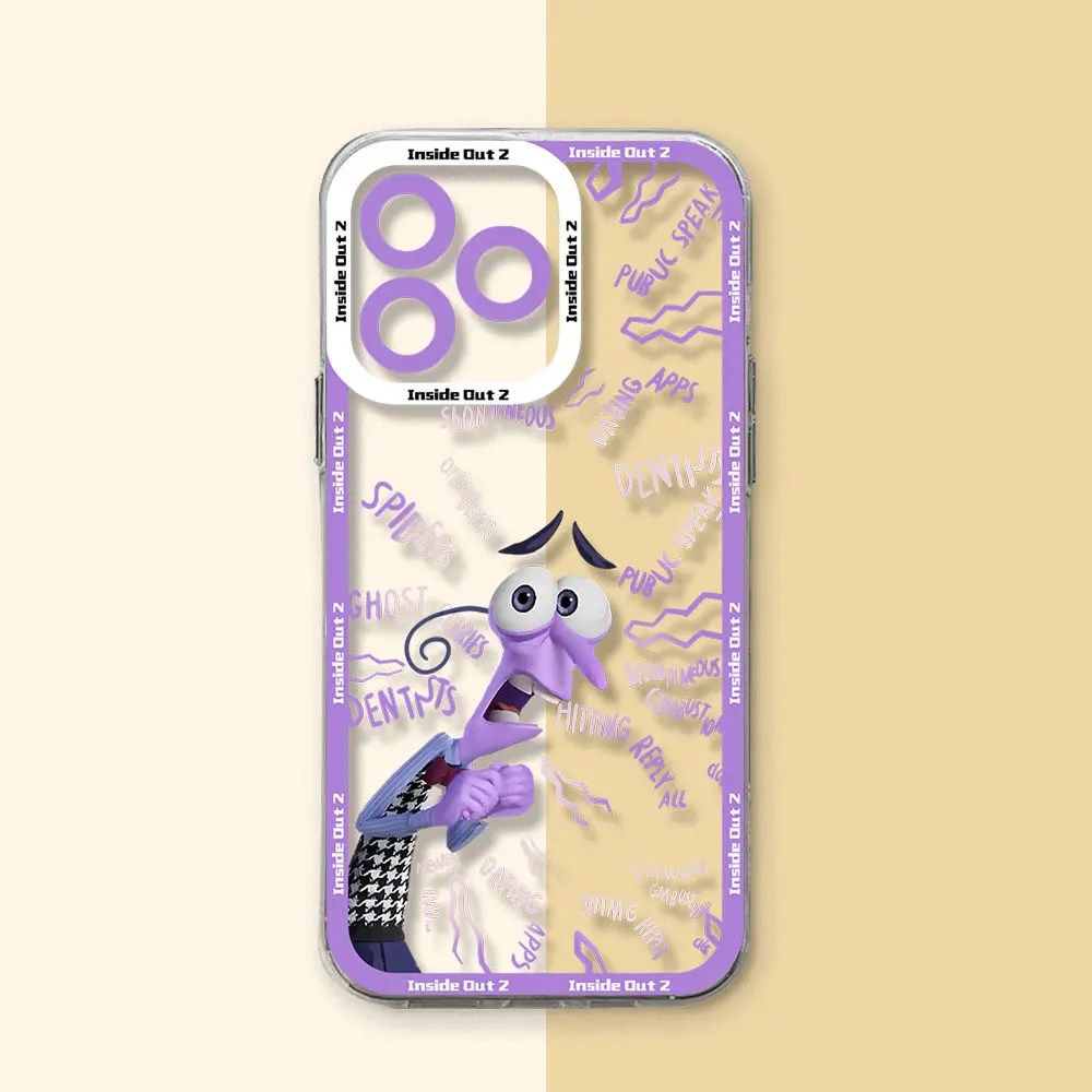thumbnail image 1 of Funda transparente para iPhone, carcasa bonita de Disney para modelos 16, 15, 14, 13, 12, 11 Mini Pro Max, X, XR, XSMax, 7, 8 Plus, SE20, novedad, 1 of 5