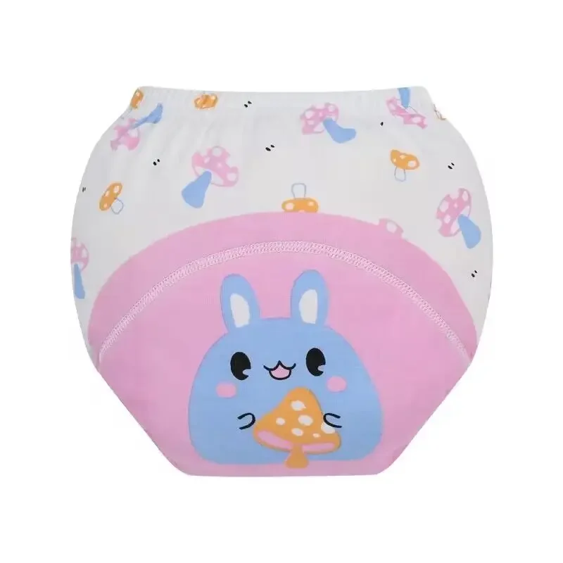 Baby Training Pants 3PC Waterproof Reusable Cotton Baby Training Pants Infant Shorts Underwear Cloth Baby Diaper Nappies Panties Nappy Changing