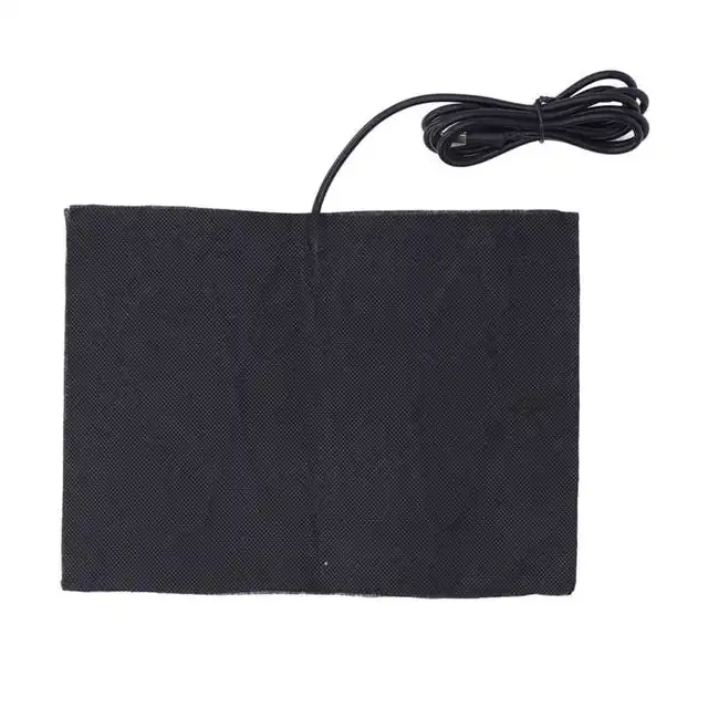 Usb Elektromos Fűtőpad Szénszálas Összecsukható 60 ℃ Fűtött Párna Derékhoz Dc5V 15 X 20 Cm - Image 5
