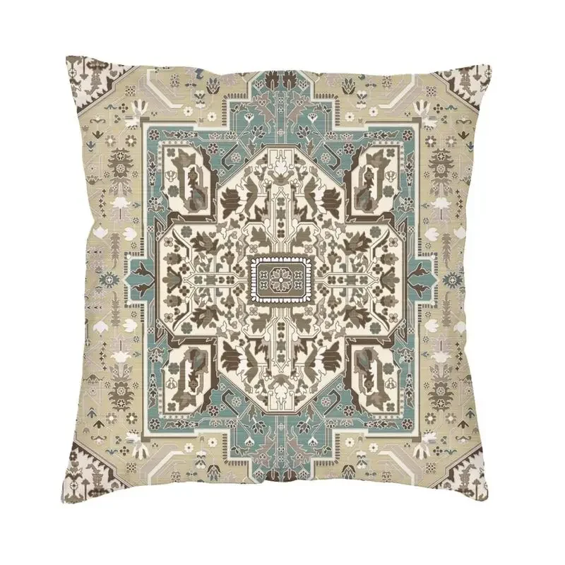 

Nordic Bohemia ethnic antique Persian carpet cover cushion 55*55 tribal carpet style home decor pillowcase