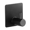 Strong Adhesive Wall Hook Sticker Hanging Coat Rack Clothes Hanger Shower Robe Hook Kitchen Bathroom Towel Hooks Holder 2