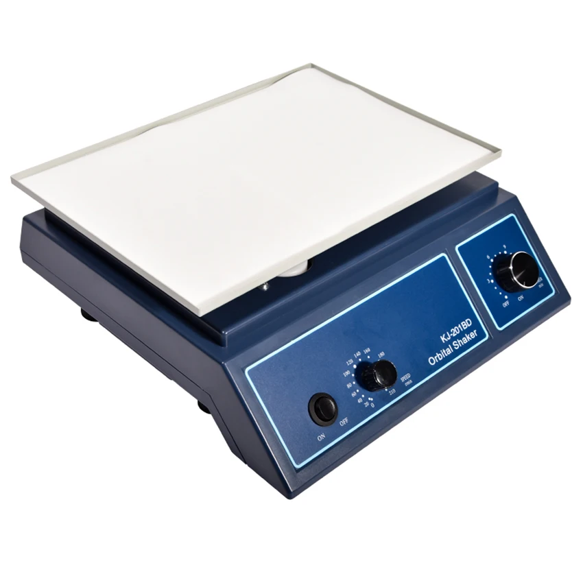Laboratory Orbital Shaker Lab Oscillator Orbital Rotator RPR Mixer 0-210RPM Adjustable Speed Timing 110/220V