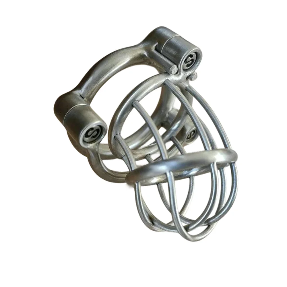 Stainless Steel Metal Chastity Cage Men Customizable Cock Cage CBT Penis Bondage Screw Lock BDSM Sex Toy Male Chastity Device