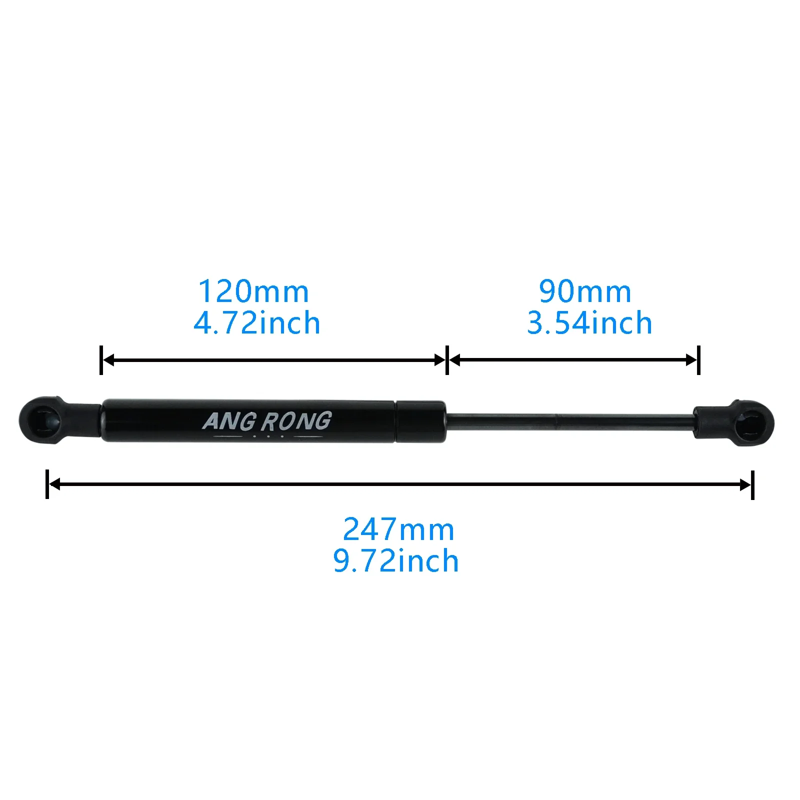 For Volvo S60 S80 I V70 XC70 II Front Bonnet Hood Gas Support Struts Lifter 400N front bonnet gas struts auto lift hydraulic rods