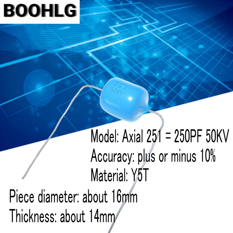 Condensatore Ceramico 1NF 2kv Ad Alta Tensione Di Lavoro 102 2KV - Foto 3