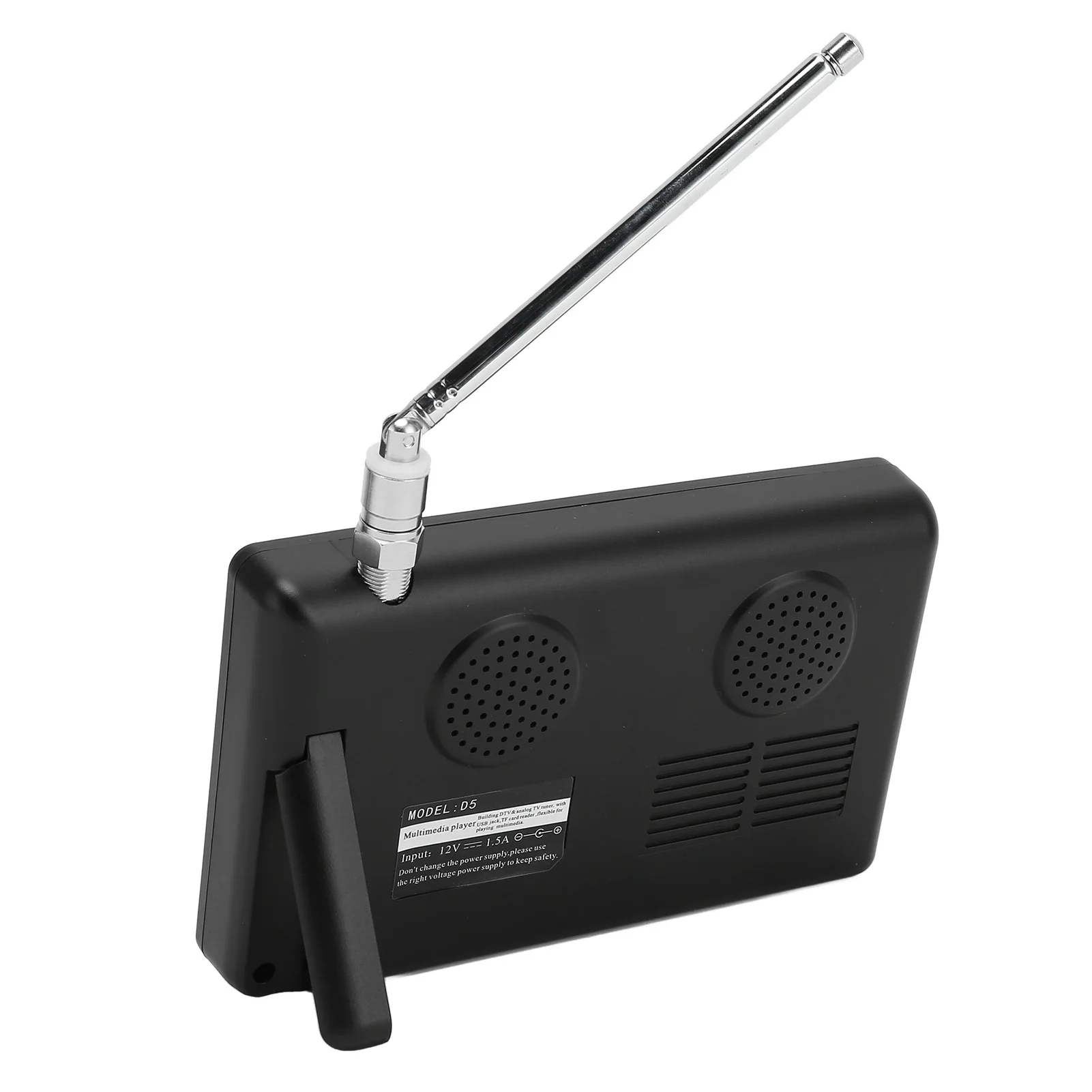 LEADSTAR Pocket Mini 5 Inch Digital TV Rechargeable LED Television with Bracket US PLug 110-220V