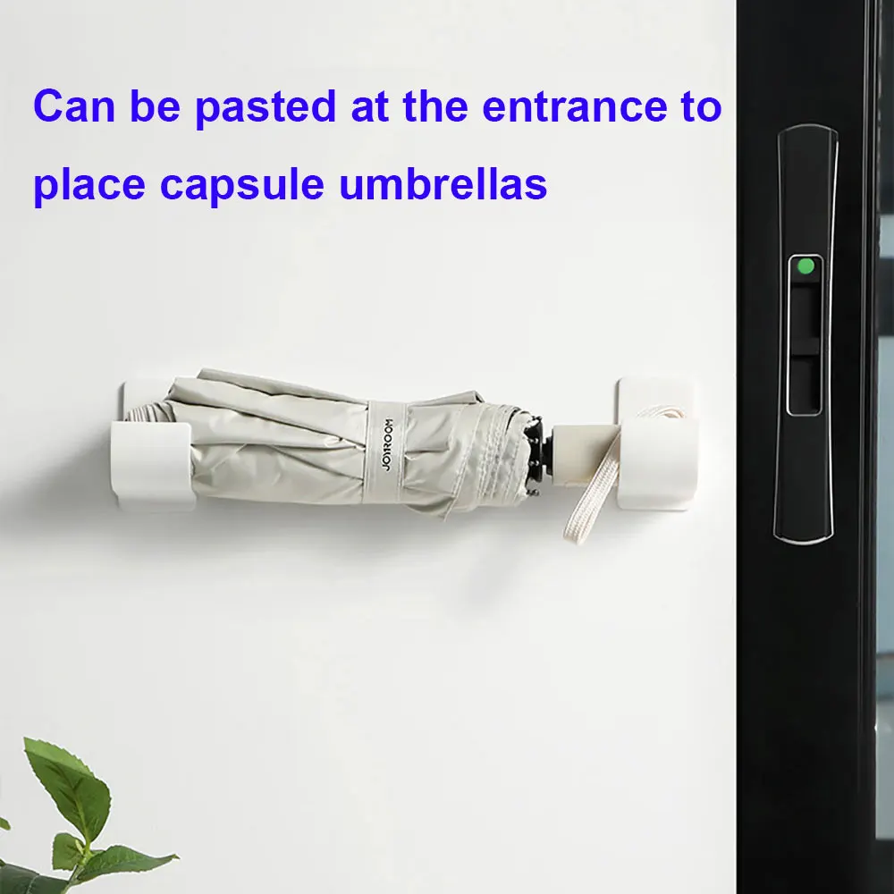 실리콘 세계 4PCS 비 천공 스토리지 랙 집착 필름 쓰레기 봉투 캐비닛 스토리지 랙 냉장고 사이드 스토리지 브래킷