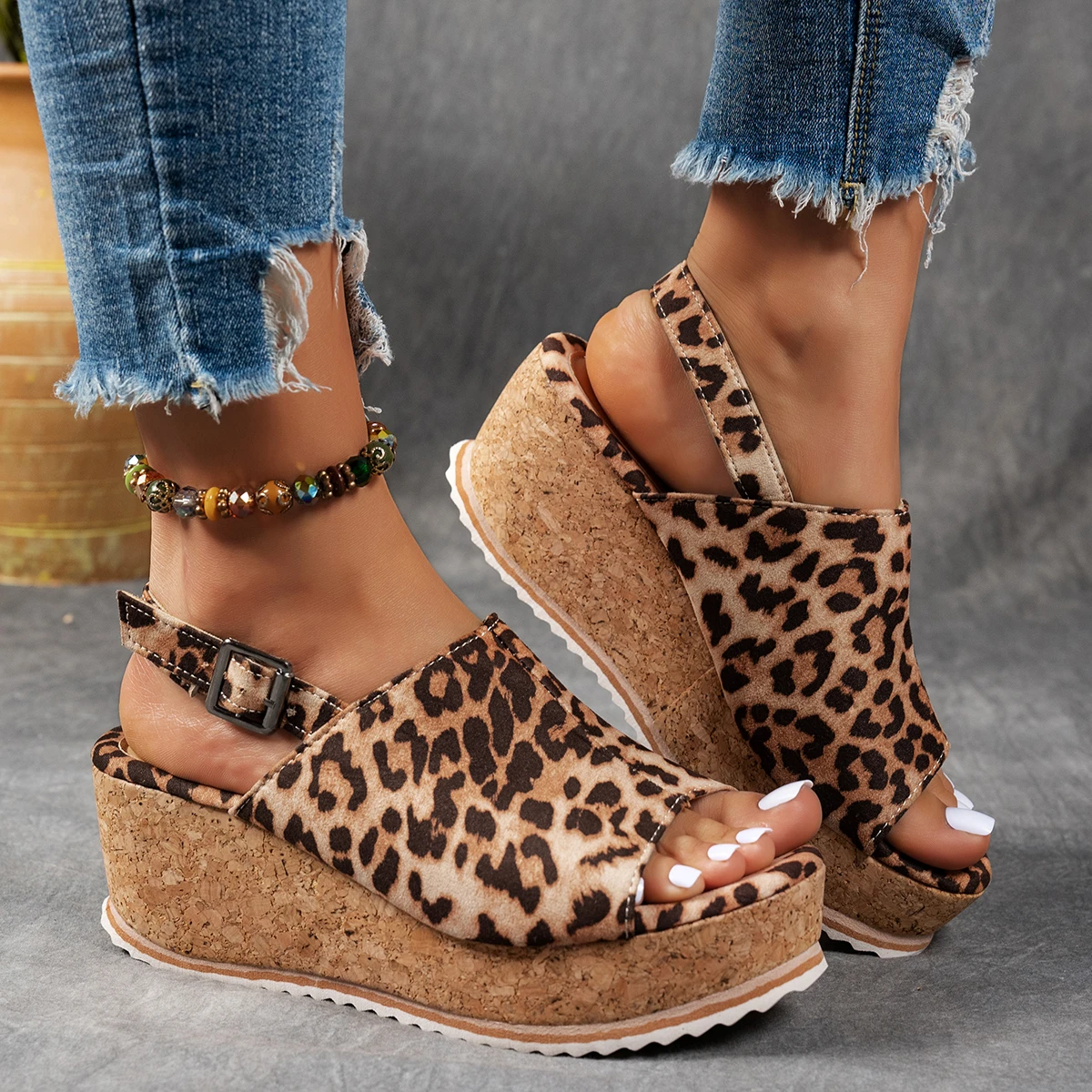 Summer Platform Wedge Sandals 6