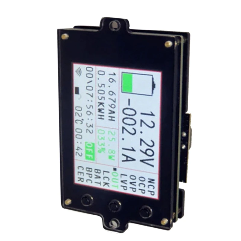 무선 배터리 모니터 계량기, DC 120V 300A, VOLT AMP, AH SOC, 잔여 용량