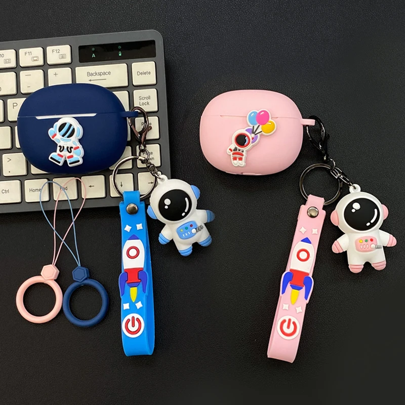 Per Xiaomi Buds 3 Pro / 3T Pro Custodia Cartoon Astronaut Custodia Per Auricolari In Silicone Per Xiaomi Buds 3T Pro Custodia Per Auricolari