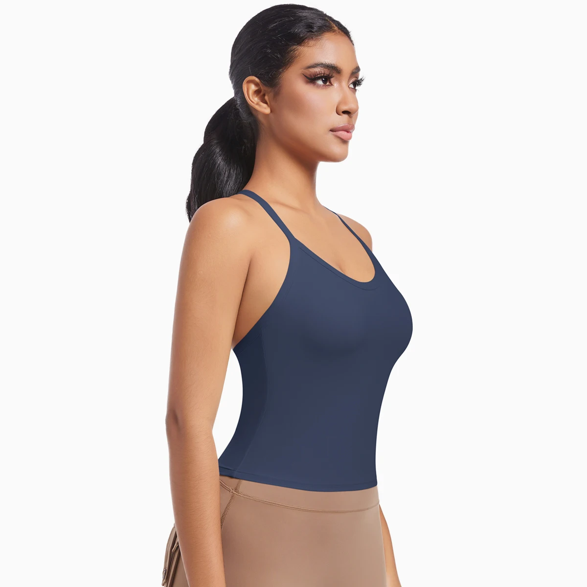 Yoga Bra Underwear Women Summer Shockproof Bra Beautiful Back Sports Running External Wear Training Fitness Yoga Tank Top Bra 5