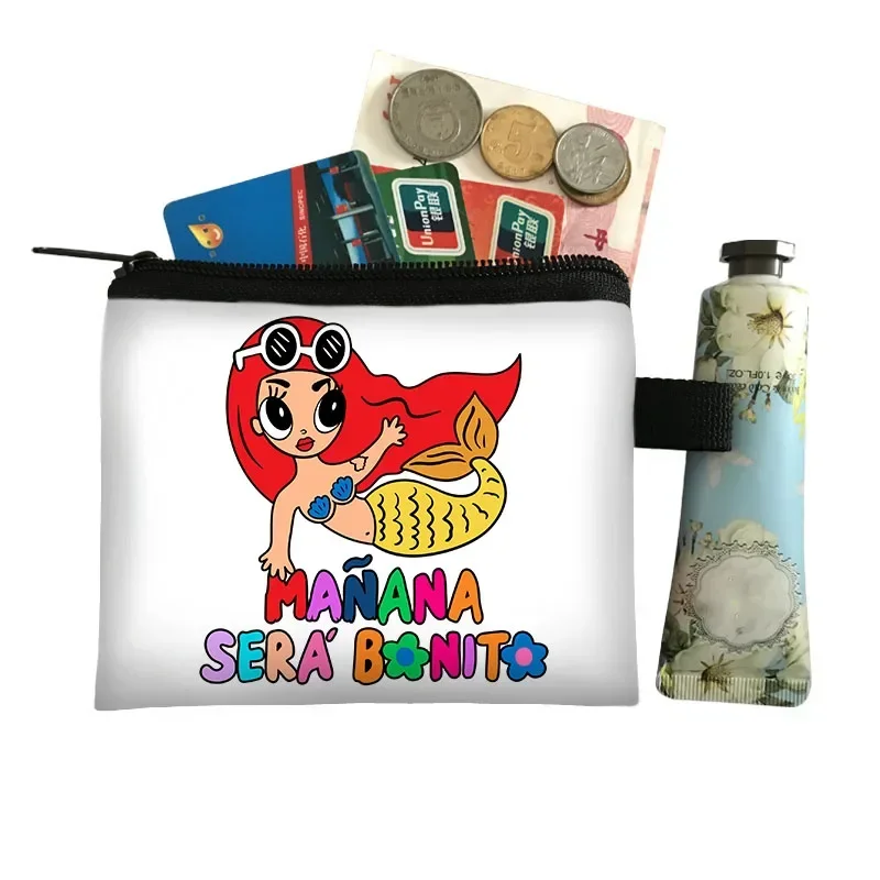 Manana Sera Bonito Coin Purses Karol G Merch Music Small Wallet Tomorrow Will Be Nice Coin Money Bag ID Credit Holder Pouch Gift coin purse,coin wallet