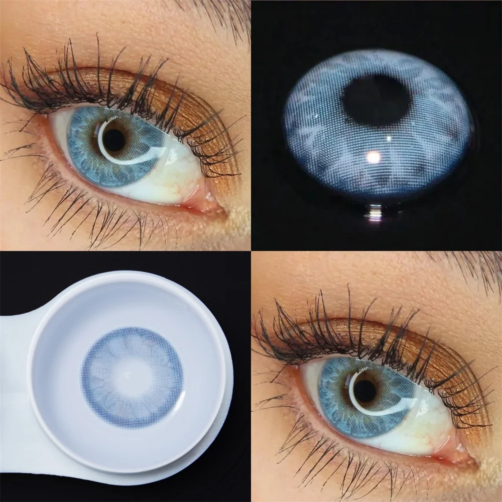 Vibrant Multi-Tone Contact Lenses - Half-Year Wear, 2-Pack