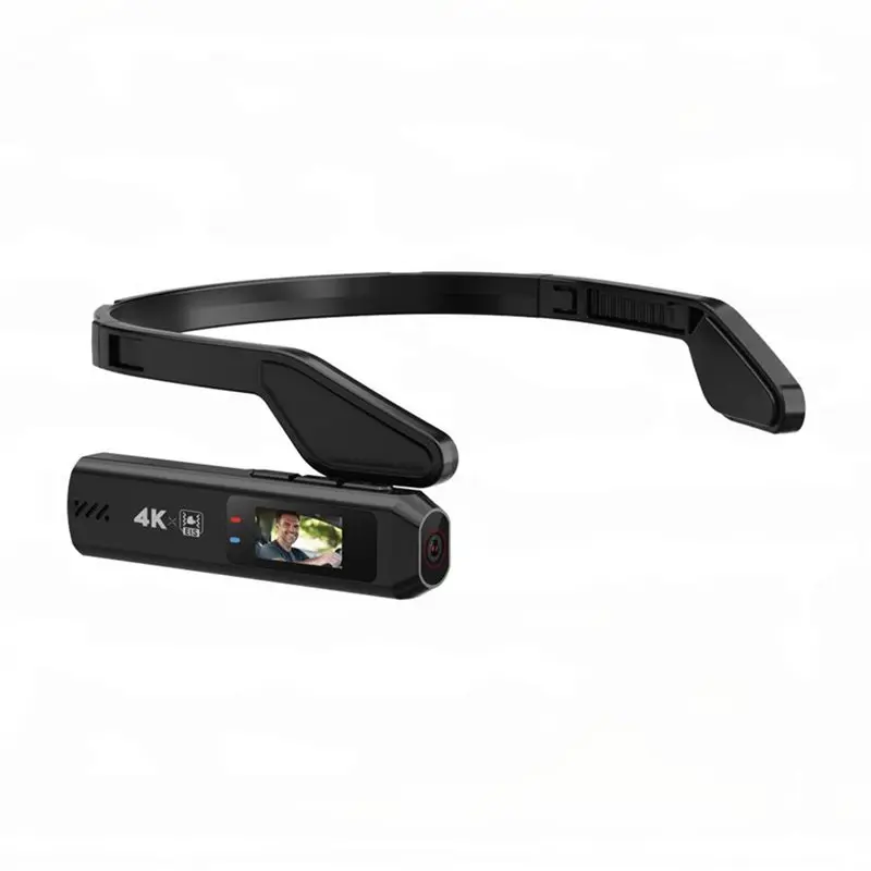 Y43A-4K Action Camera Head Mounted Camera With Image Stabilization For Outdoor First Person Video Recording Camera Vlog