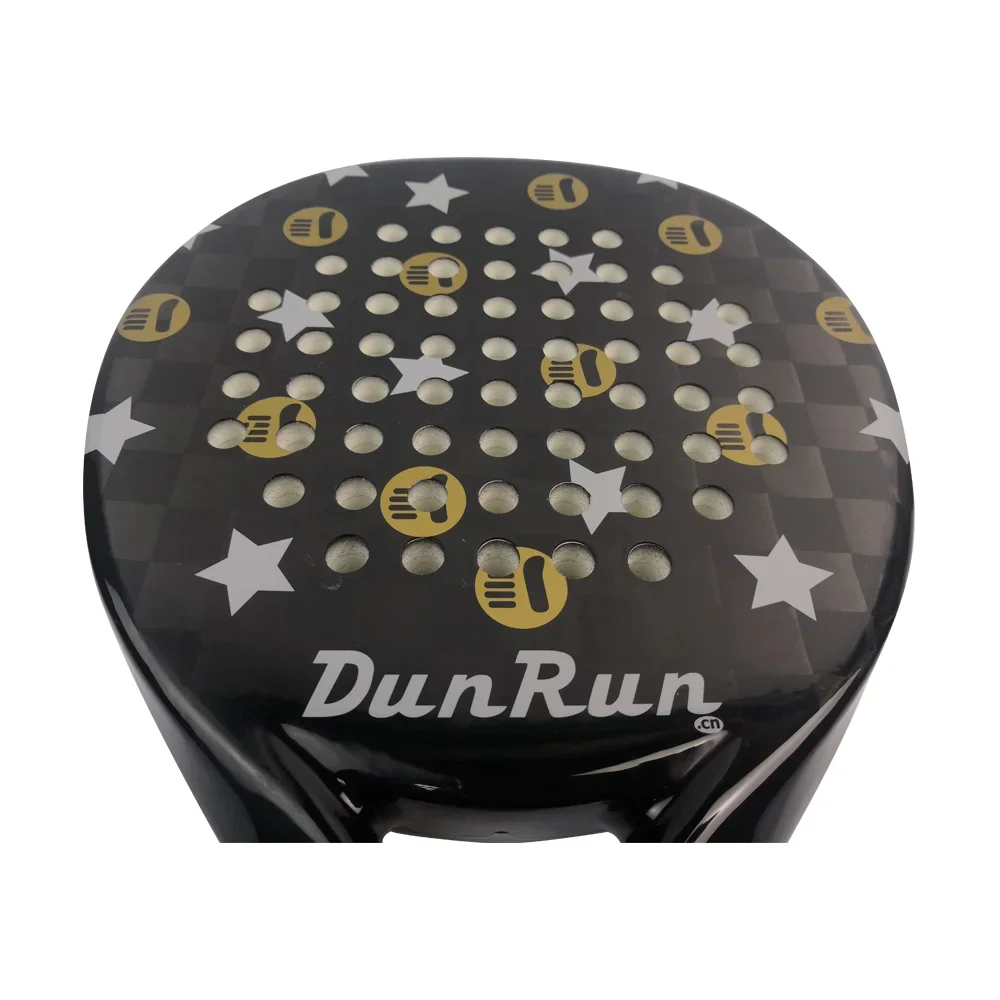

DunRun Beach Tennis Racquet Professional Training Competition 18K Carbon Fiber Pickle Ball Racquet for Men and Women