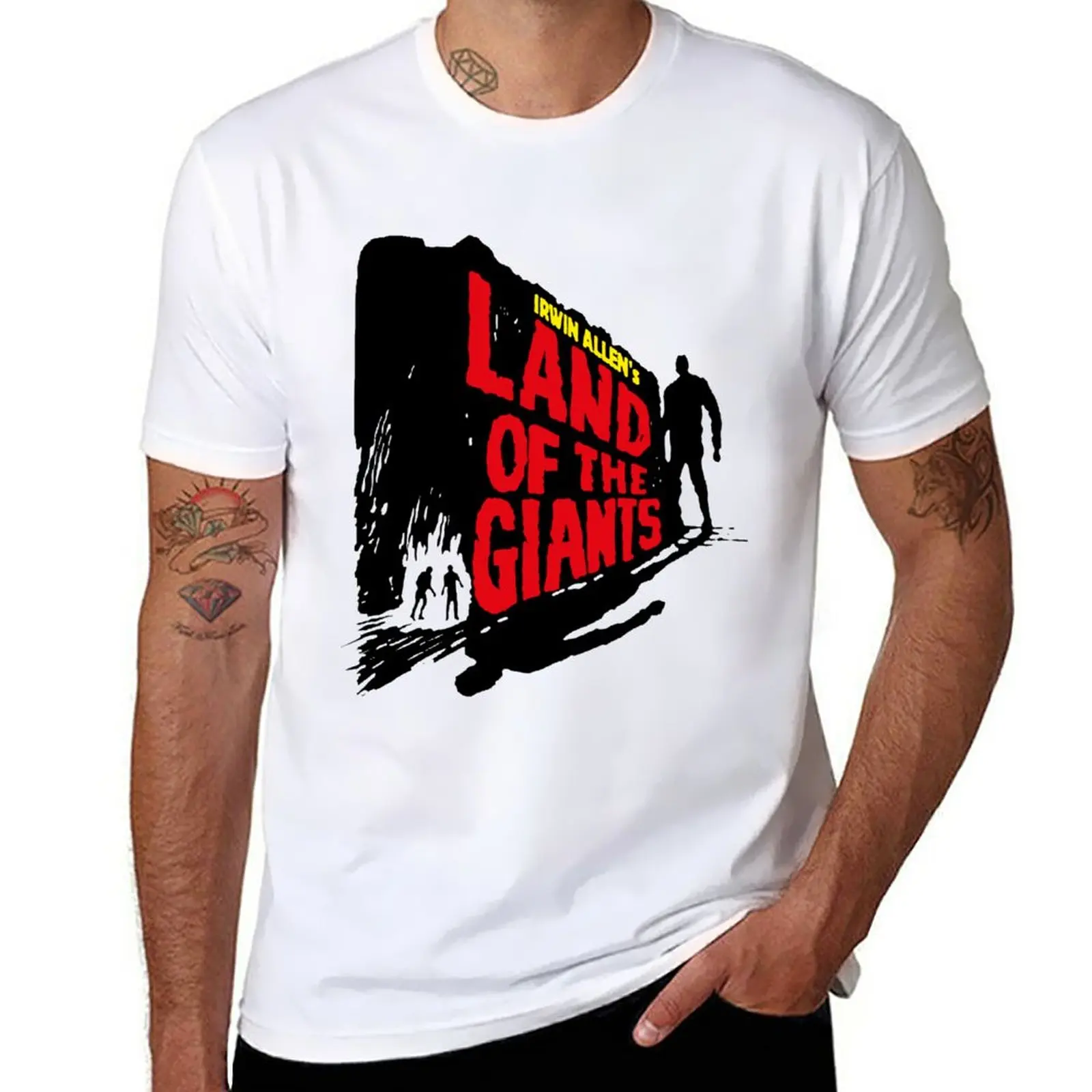 

New Land of the giants T-Shirt Blouse Aesthetic clothing men t shirt