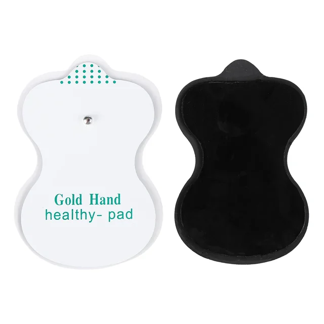 10/20PCS Replacement Tens Electrode Pads for  Unit EMS Pulse Massage Machine Body Slimming Massager Self Adhesive Snap On 2