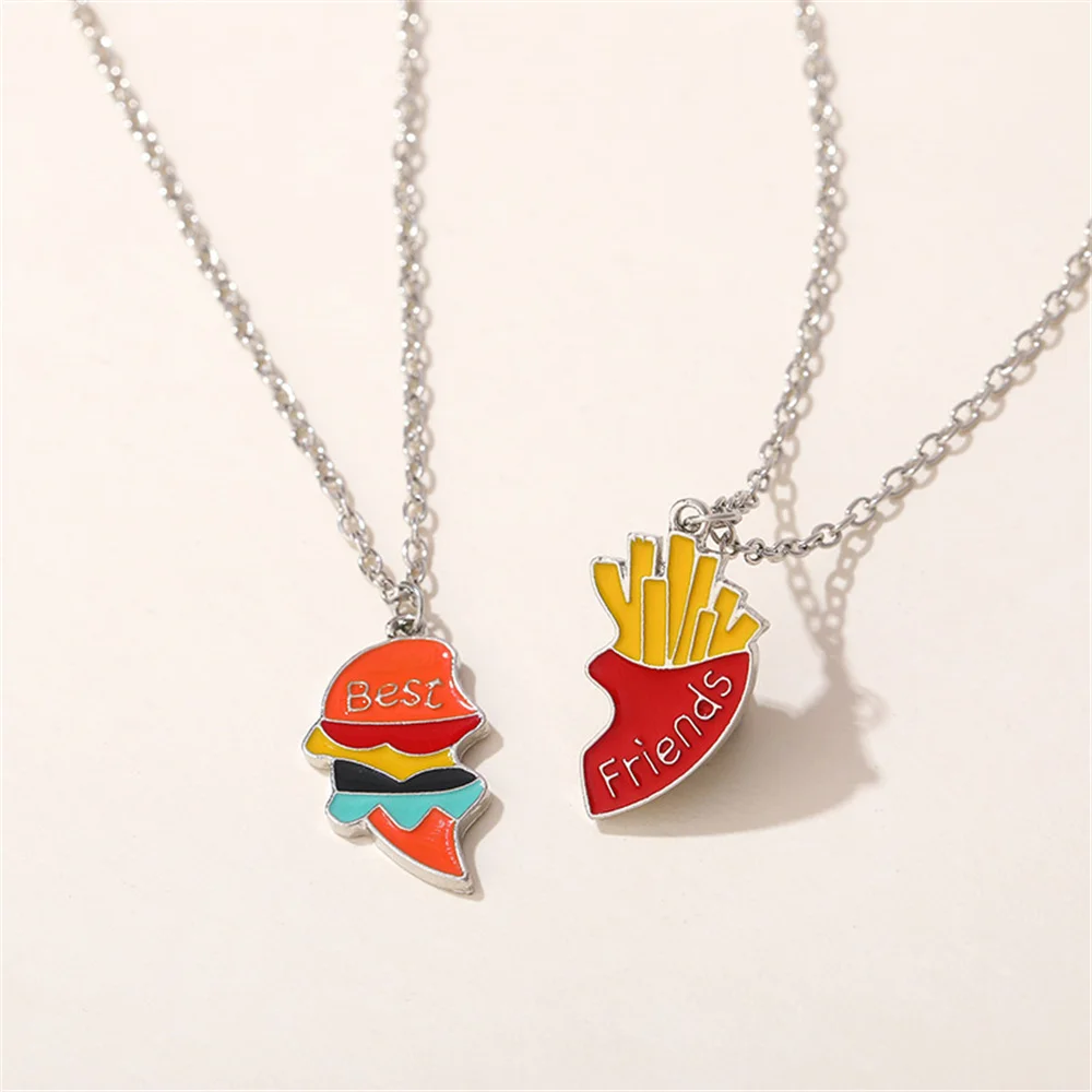Best Friends Silver Waffle Heart Pendant Necklaces - 2 Pack | Bff jewelry,  Bff necklaces, Friend necklaces
