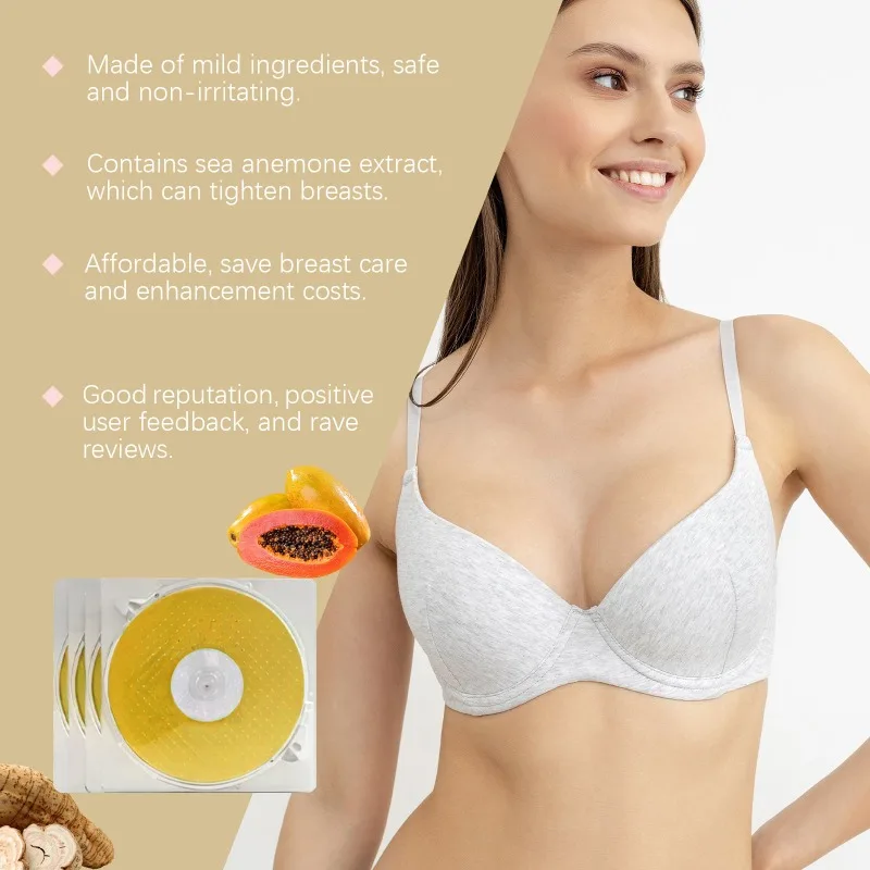 Pueraria Mirifca Papaya Patch Promote Female Hormone Enhance Breast Fullness Anti-sagging Collagen Breast Lift Enlarger slimming patch