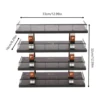 1:64 Car Diorama Parking Lot Car Model Collection Display Cabinet Stand 4 Tier 24 Display Slots 3