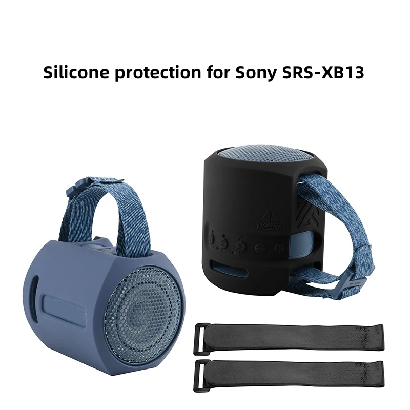 

Suitable for Sony SRS-XB13 Speaker Silicone Protective Cover Portable Audio Protection Soft Carrying Case
