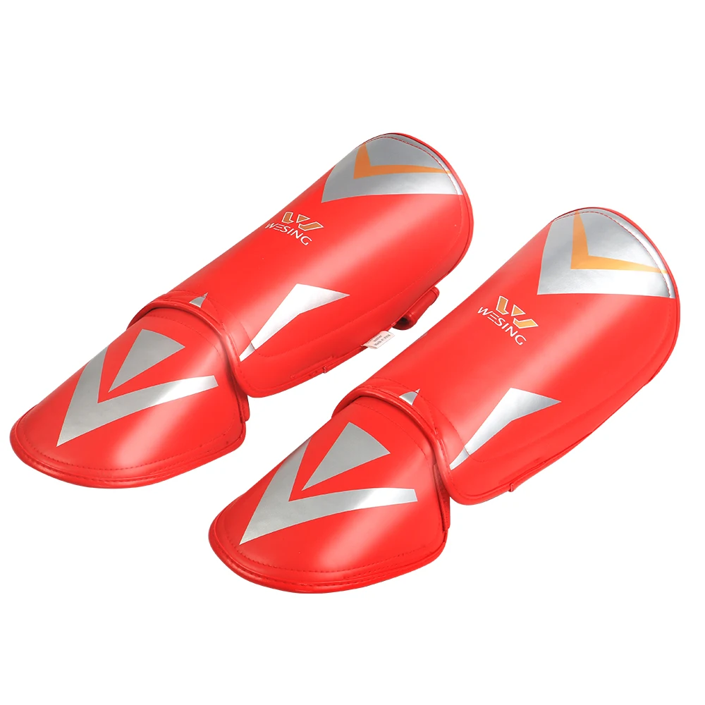 Wesing Boxing Shin and Instep Guard For Men Women Kickboxing MMA Muay Thai Shin and Instep Gear Sparring Training Gear
