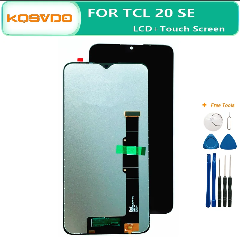 ЖК-дисплей 6,82 дюйма для TCL 20 SE T671H, T671F, T671O, T671E, сенсорный экран дигитайзер Assemby для TCL 20SE дисплей