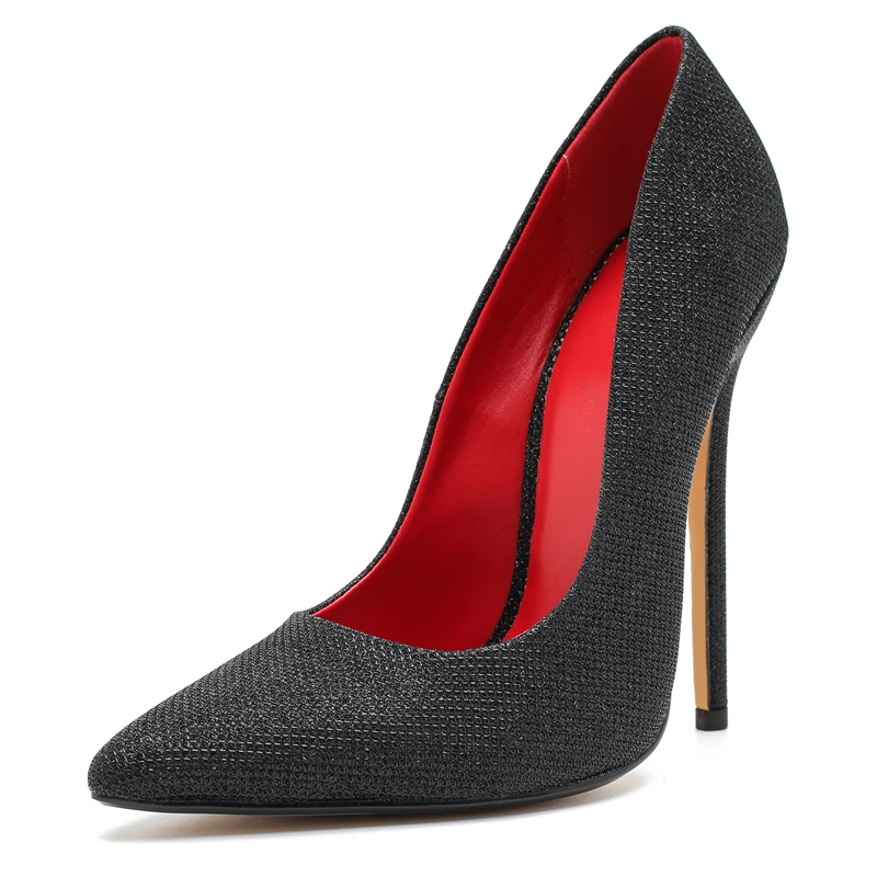 Fashion High Heels Sexy Shoes Women Pumps Large Size 43 44 45