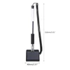 Reception Desk Pen 6pcs Secure Counter Pens with Adhesive Chain and Holder 6