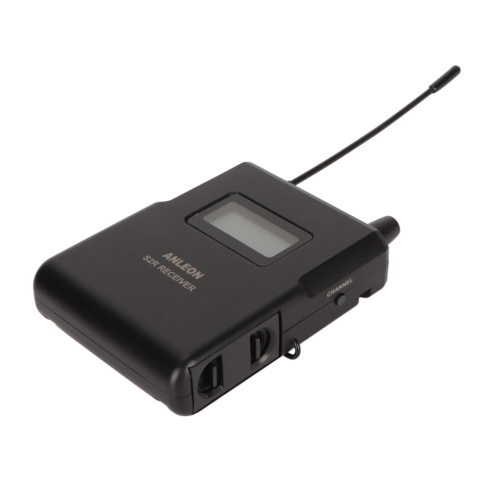 Audio receiver ANLEON S2R 670‑680 570-590Mhz Stage Monitor Receiver Stable Signal Clear Sound with LCD Screen 1/4 Wavelength Antenna