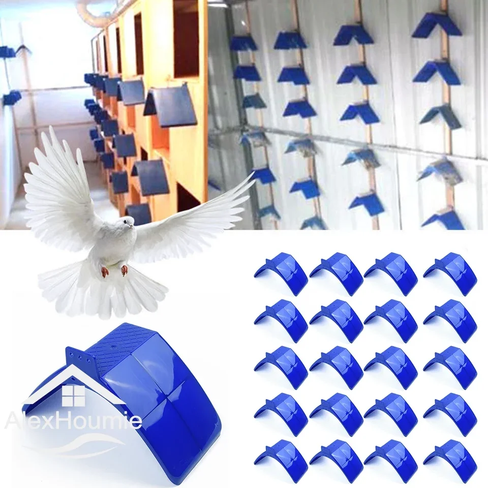 POPETPOP 6pcs Pigeon Rest Stand - Wooden Bird Roosting Rack For Parrots, Doves, Pigeons, BBQ Grill Accessories