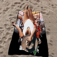 G-GTA 5 G-Grand Theft A-Auto Video Game Microfiber Beach Towel Quick Dry Soft Yoga Swimming Resort Mountain Climbing Towel 2