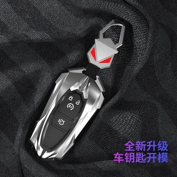 Custodia Cover chiave auto per Ford Fusion Mondeo Mustang F-150 Explorer Edge 2015 2016 2017 2018 CarStyling portachiavi protezione chiave - Custodia Cover chiave auto per Ford Fusion Mondeo Mustang F 150 Explorer Edge 2015 2016