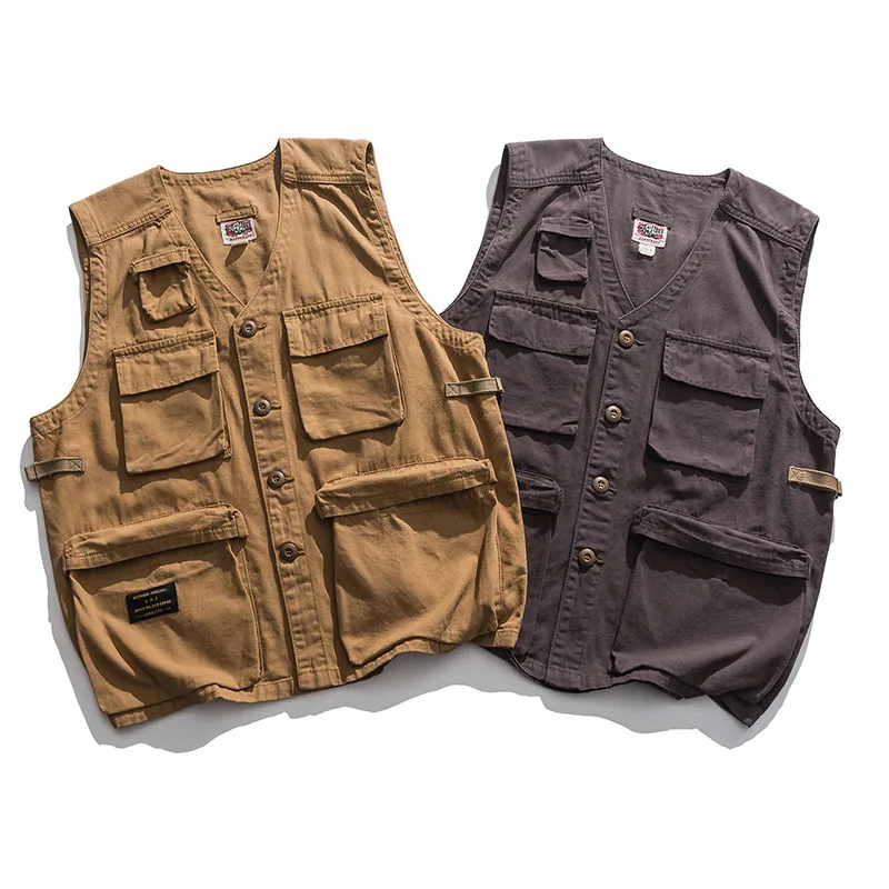 Men Vests Men's Summer Retro Multi 
