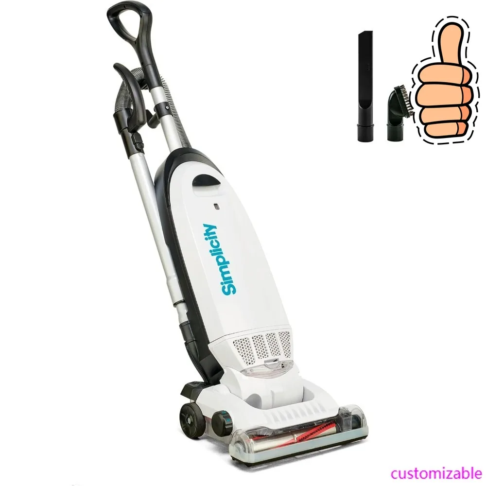NEW-Allergy Bagged Vacuum Cleaners for Home, Carpet, Rugs, and Hardwood, Multi Surface Upright Vacuum Cleaner with Certified HEP