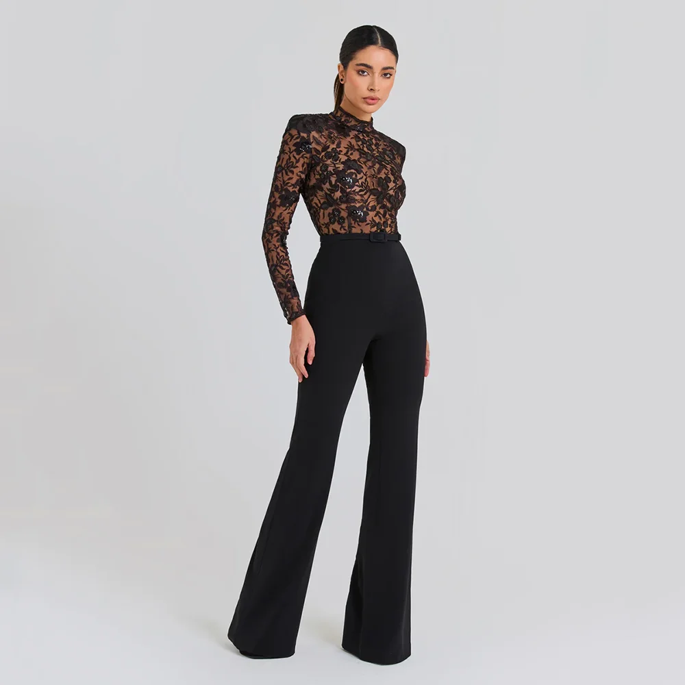 combinaison-sexy-en-dentelle-a-manches-longues-pour-femmes-pantalon-evase-patchwork-tenues-de-soiree-club-combinaisons-bandage-2024