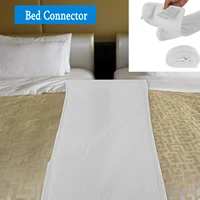 Adjustable Bed Bridge Mattress Connector Stable Bed Converter Skin-Friendly Mattresses Connector Kit Making King Bed for Family 1