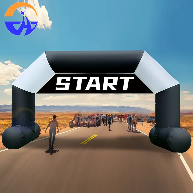 Inflatable Start & Finish Line Arch with Blower – Outdoor Event Archway 3