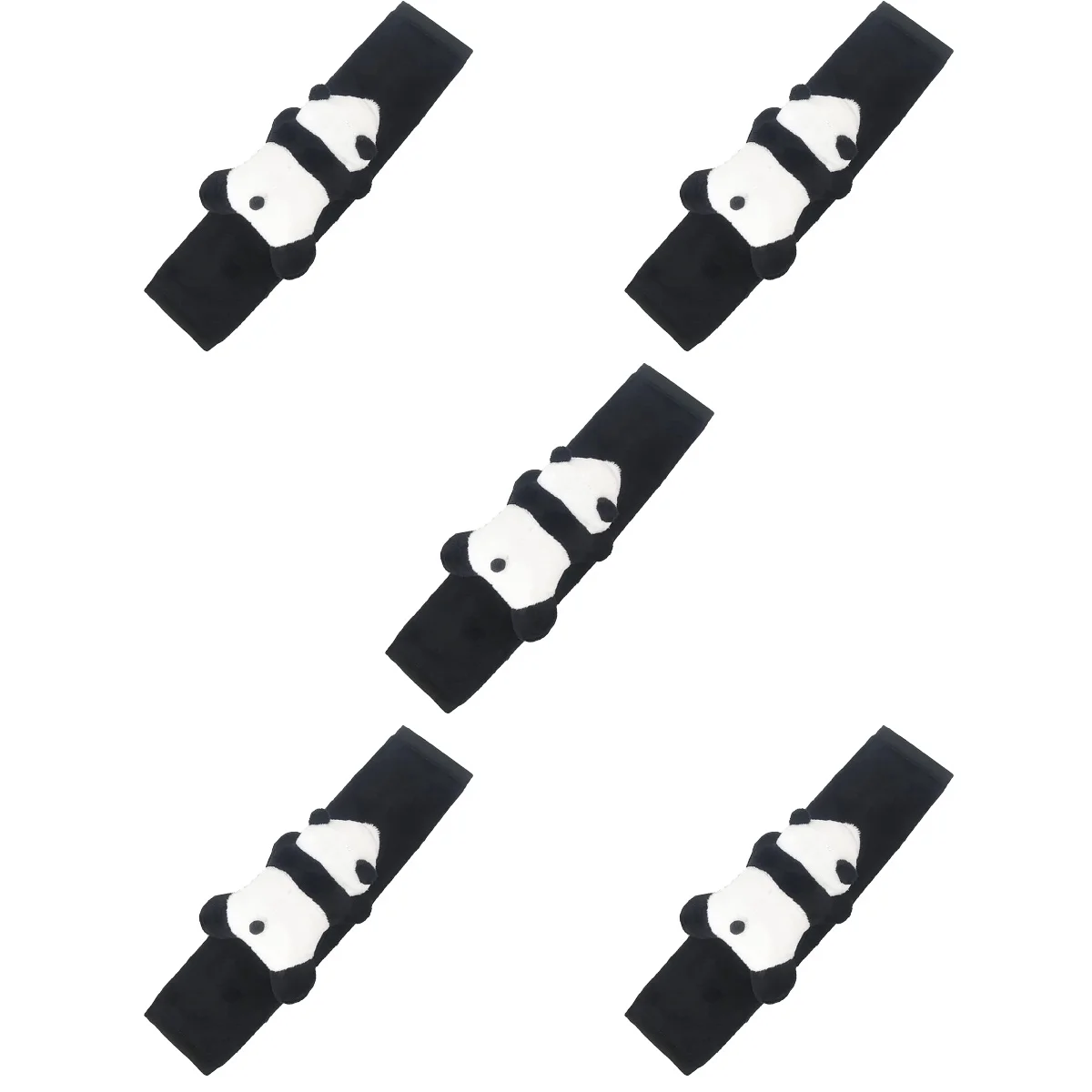 

Set of 5 Belt Seat Protector Car Cover Covers for Adults Aldult Pad Flannel Shoulder Pads Seatbelt