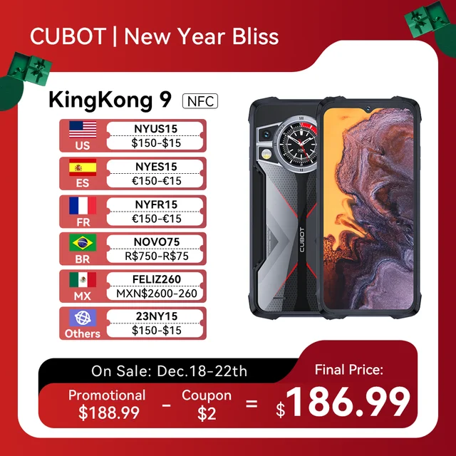 Unleash Your Creativity with the [NEW] Cubot Rugged Smartphone KingKong 9