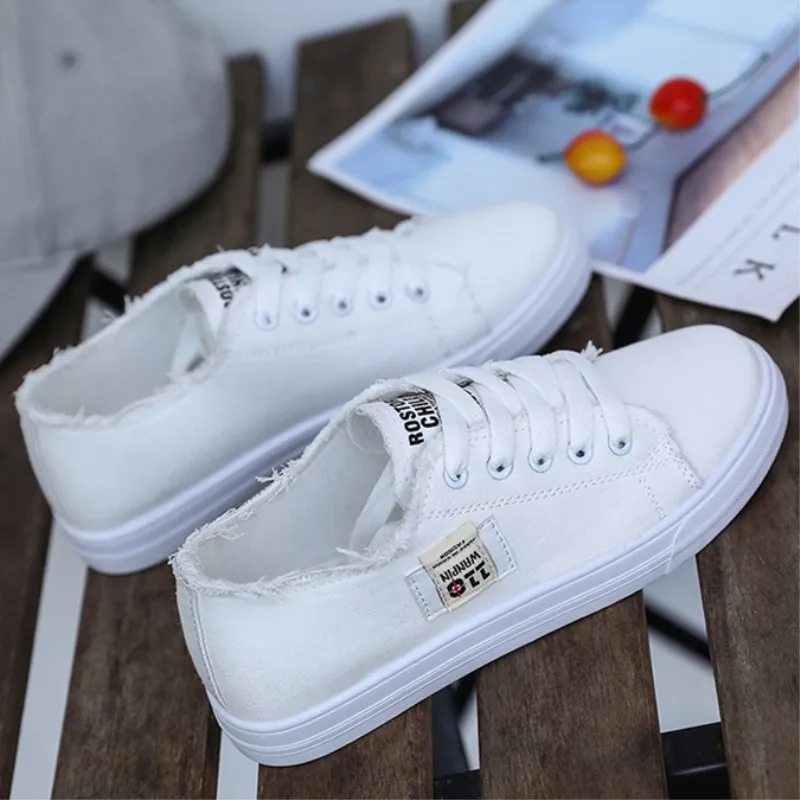 【関税&送料込】Carmens Flat shoes White DHgate.com:Womens Summer Casual Sneakers: White Leather