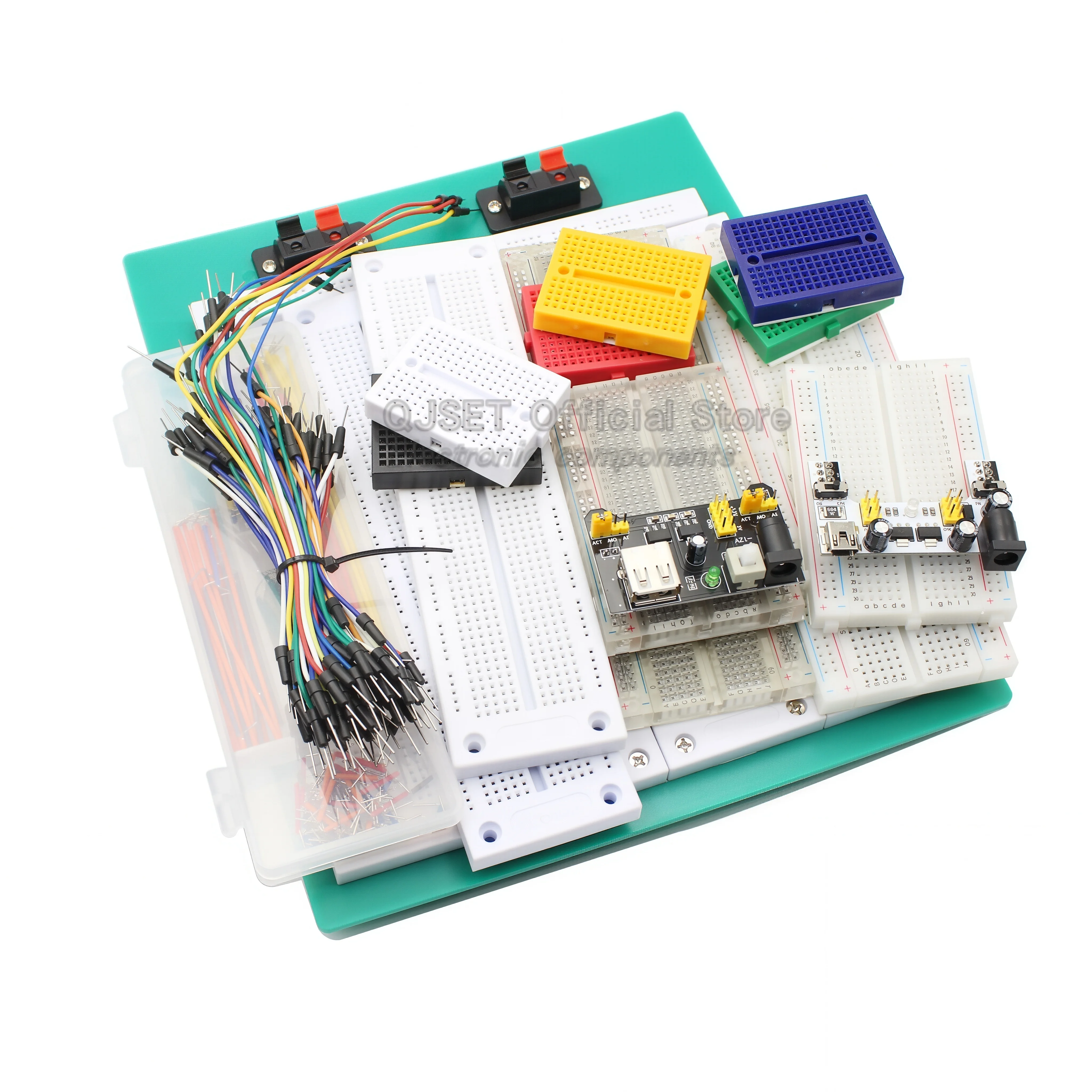 1pcs MB-102 MB102 브레드보드 400 830홀 솔더리스 PCB 브레드보드 테스트 개발 점퍼65핀 DIY 아두이노 실험실용 SYB-830
