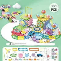 Versatile Electric Rotating Gear Building Block Toys，   Montessori Block Bricks toys  For Children Boys Girl Birthday Gifts - Image 6