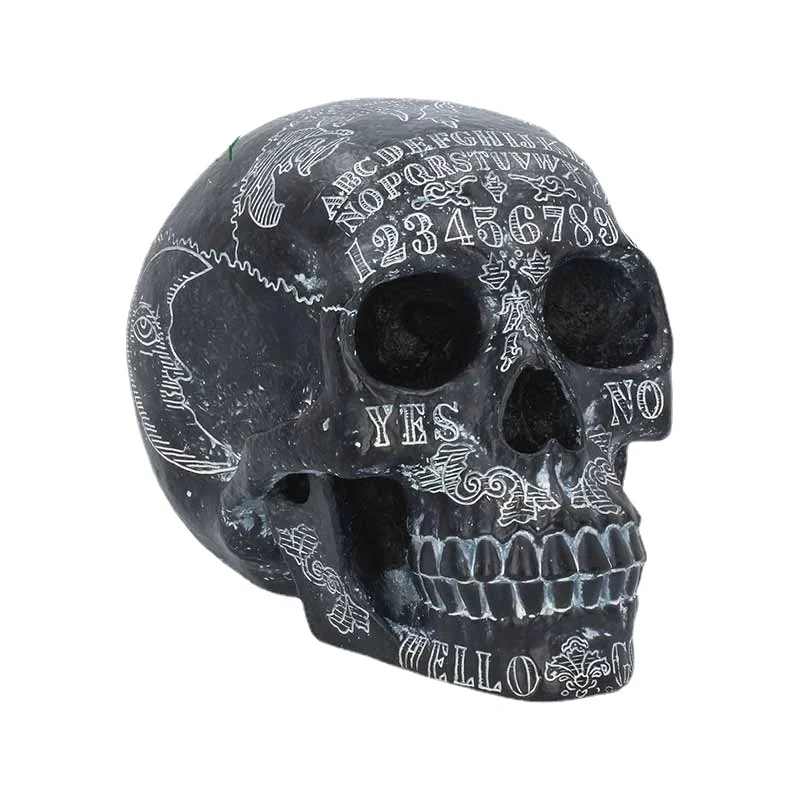13cm Creativity Personality for Black Horror Skull Decal Motorcycle Windows Scratch-Proof RV Car Stickers Bumper Decoration