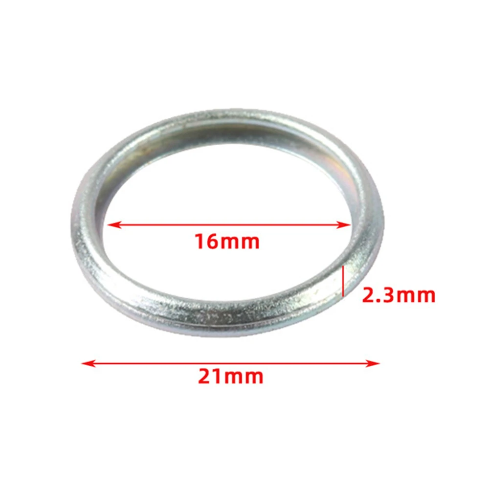 Oil Drain Plug Crush Washer Gasket SET of 100 16mm For Subaru 2011-22 oil drain plug gasket oil drain plug seal washer